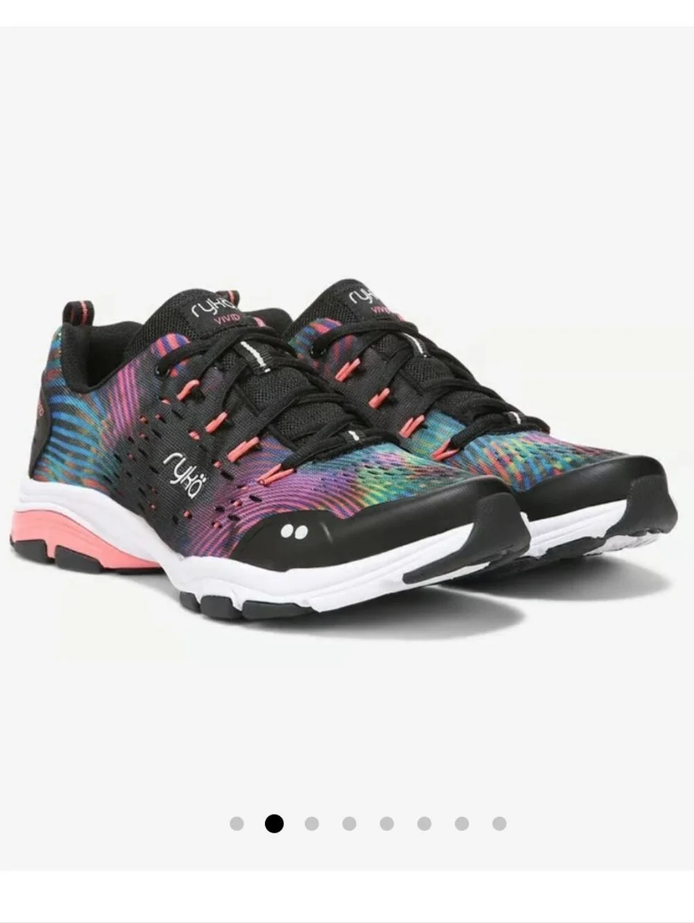 Ryka Vivid RZX Training Sneaker Multicolor Women's Sz 7